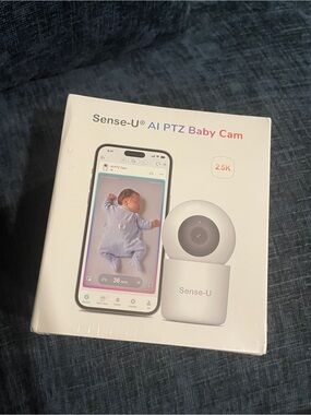 Sense-U AI PTZ Baby Cam - White BRAND NEW (never opened)